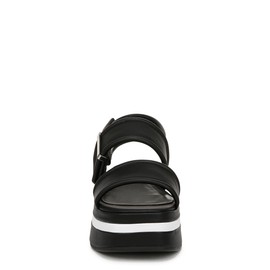 Franco Sarto Womens Piper Sandal Black 8.5 M