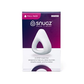 Snugz Snugz Full Face Mask Liners: Machine Washable, One-Size-Fits-Most FULL Face CPAP Mask Liners, Pack of 2 Lasts 90 Days