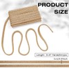MAYJOYDIY 5m Gold Gimp Braid Trim Metallic Edge Trim 10mm