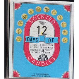 Trader Joe's 12 Days of Scented Candles Advent Calendar Special Edition 2024