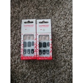 Kiss 2x Kiss Impress Press-On Manicure Nails - Limited Edition The Night We Met IM36X