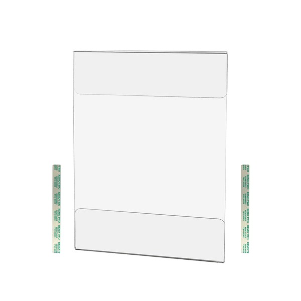 12 Pack Wall Sign Holder for 8.5" x 11" Menu