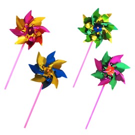 Set of 4 Assorted Sparkly Kazaguruma Random Colors