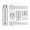 MILTON Thermos Insulated Water Bottle 25 oz (750 ml) Stainless
