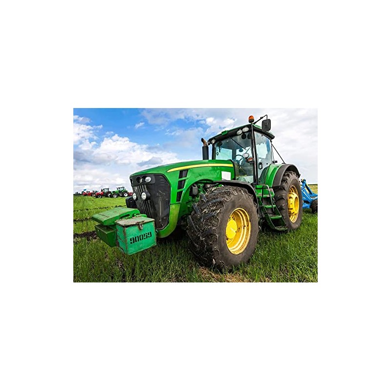 APTEX Children's Blanket Tractor Green 100 x 140 cm