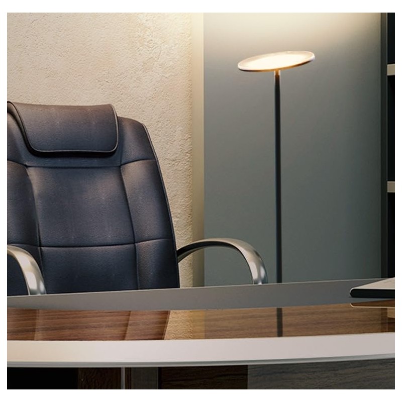 Brightech Sky LED Torchiere Super Bright Floor Lamp - Contemporary,
