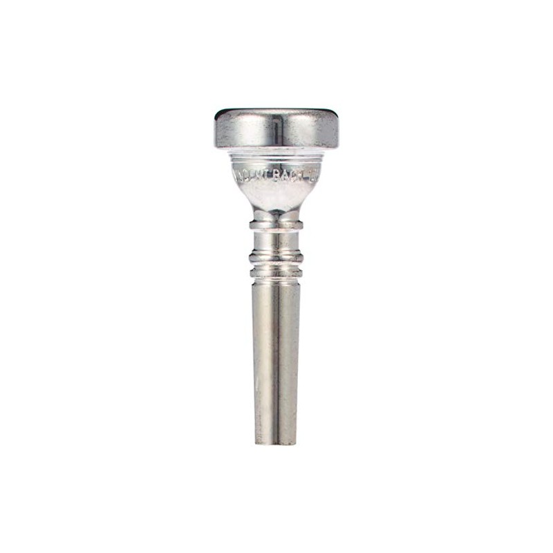 Bach 3421D Silver Plated 1D Cup Flugelhorn Mouthpiece, Medium Shallow