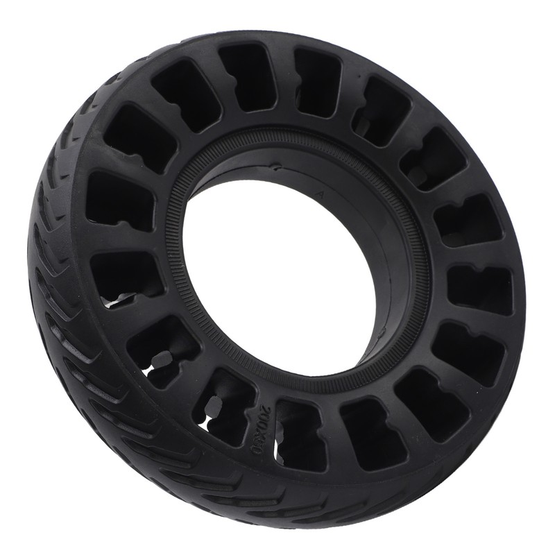 Electric Scooter Tire Professional 200x50 Rubber Solid Wheels Replacement Tire