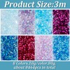HOBBIESAY 8 Colours Approx. 8464 Pieces Crispy Bingsu Beads 3D