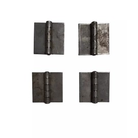 Unbranded Heavy Duty Weldable Steel Butt Hinges - Multiple Sizes - 2 x 2, 4