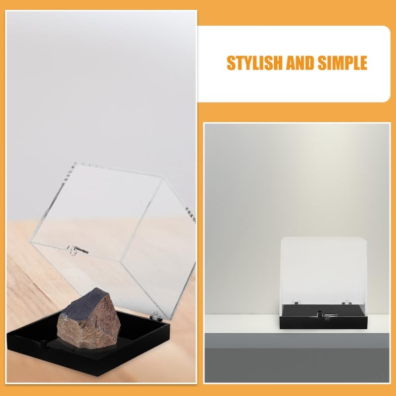 Cabilock Set of 2 Rock The Rock Mini Storage Containers