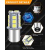 Qoope 1157 LED Bulb White 7528 2357 2057 BAY15D LED