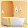 Tingjoo 3 Pcs Pineapple Hand Towels 14x29 Inch Spring Summer