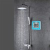 GXSTWU Digital Shower Clock, Bathroom Timer Clock, Waterproof for Water