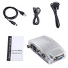 axGear VGA to BNC S-Video Converter Box Adapter Coaxial Video