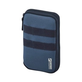 Lihit Lab SFJ x LIHIT LAB. Compact Pen Pouch, Ocean Navy A3200-11