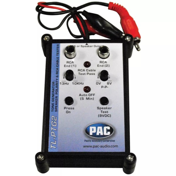 Pac Tlptg2 Tone Generator And Speaker Polarity Tester
