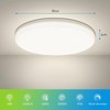 Yafido Yafido LED Deckenlampe Ultra Slim 48W 4320LM UFO LED