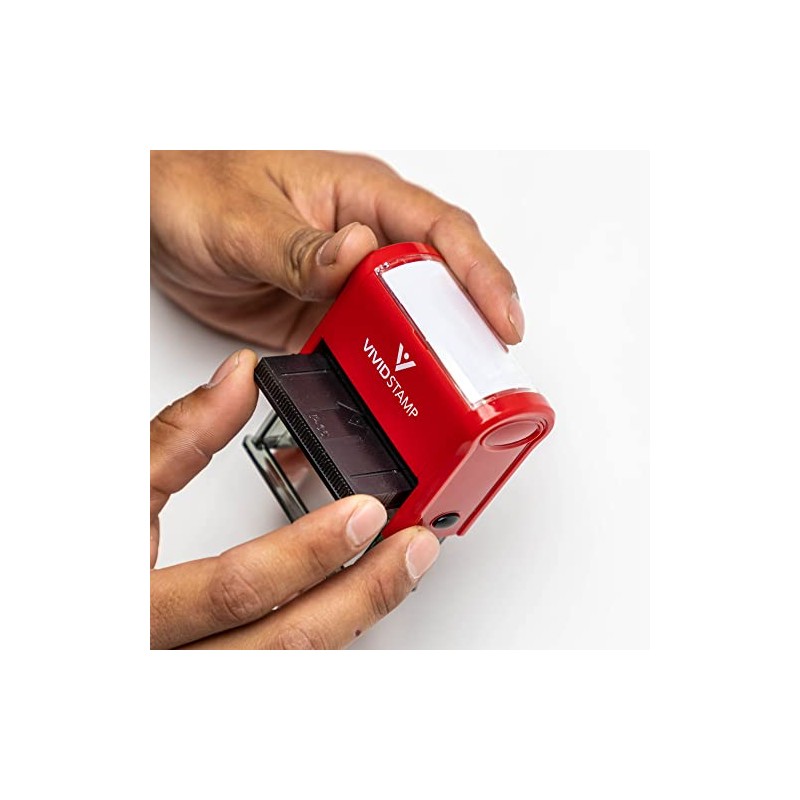 Estimate Self Inking Rubber Stamp (Red Ink) - Large 2