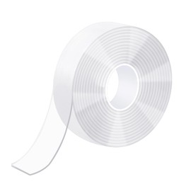 YANSHIHAO Extra Large Double Sided Tape Heavy Duty(16.5FT), Clear Sticky Adhesive Nano Tape Tough Waterproof,Multipurpose Mounting Tape for Hanging Picture, Poster, Carpet,Car, Home,Outdoor