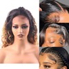 ManeMajesty 18 Inch Body Wave Lace Front Wigs Human Hair