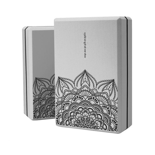 LaiEr Yoga Blocks (Set of 2) 9 x 6 x