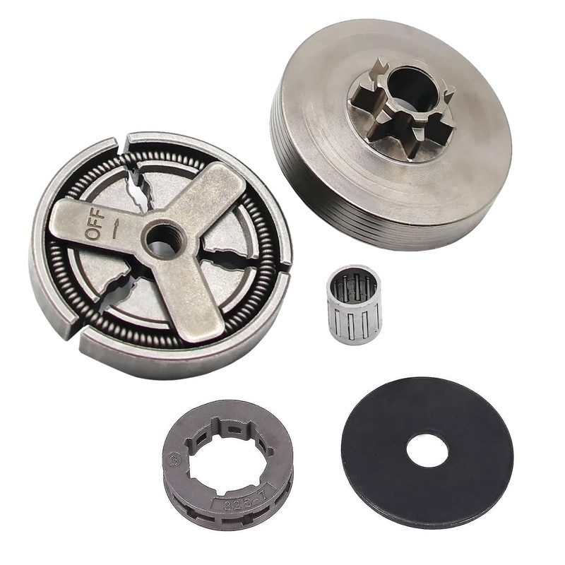Clutch with sprocket bearing, suitable for chainsaw accessories 45cc 52cc