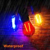 GUILEDUO 24 Pack S14 LED Red Light Bulb Green Light