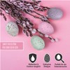 Festicy 24 Colourful Easter Eggs for Hanging, 6 Eggs per