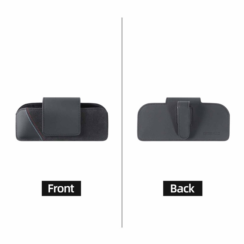 BETTERHUMZ Sunglasses Organizer Box Car Sun Visor, Eyeglasses Holder Storage