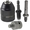 Keyless Drill Chuck 0.8-10mm 3/8-24UNF Quick Change Adapter for SDS