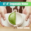 MUMSUNG Empanada Maker Press, 2size (6"+4") Professional Dumpling Maker Mold