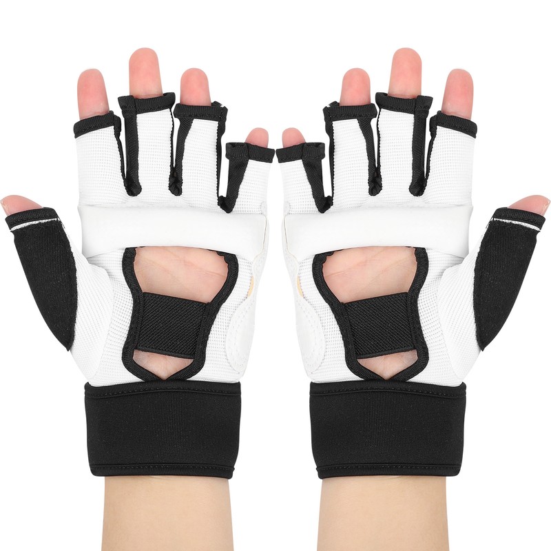 2pcs Taekwondo Gloves Adults Children Hand Protector Wrestle Boxing Gloves