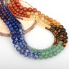 ICAI Beads 10mm Natural Colorful Stone Round Loose Stone Beads