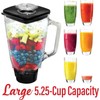 Brentwood P-OST722 Replacement Glass Jar Set, Oster Blender Compatible, 0.33