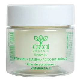 Crema Cical Organic Colágeno Ácido Hialurónico Antiedad Día Noche