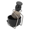 Men Beard Shave Set Brush Stand Foam Bowl Beard Brush