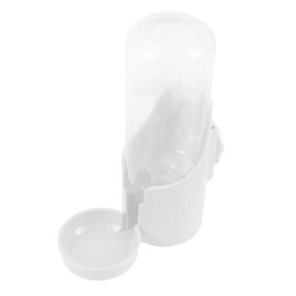 Comedero Automático para Pájaros, Bebedero Colgante de Plástico Fácil de Llenar, Dispensador de Agua para Aves en Jaula