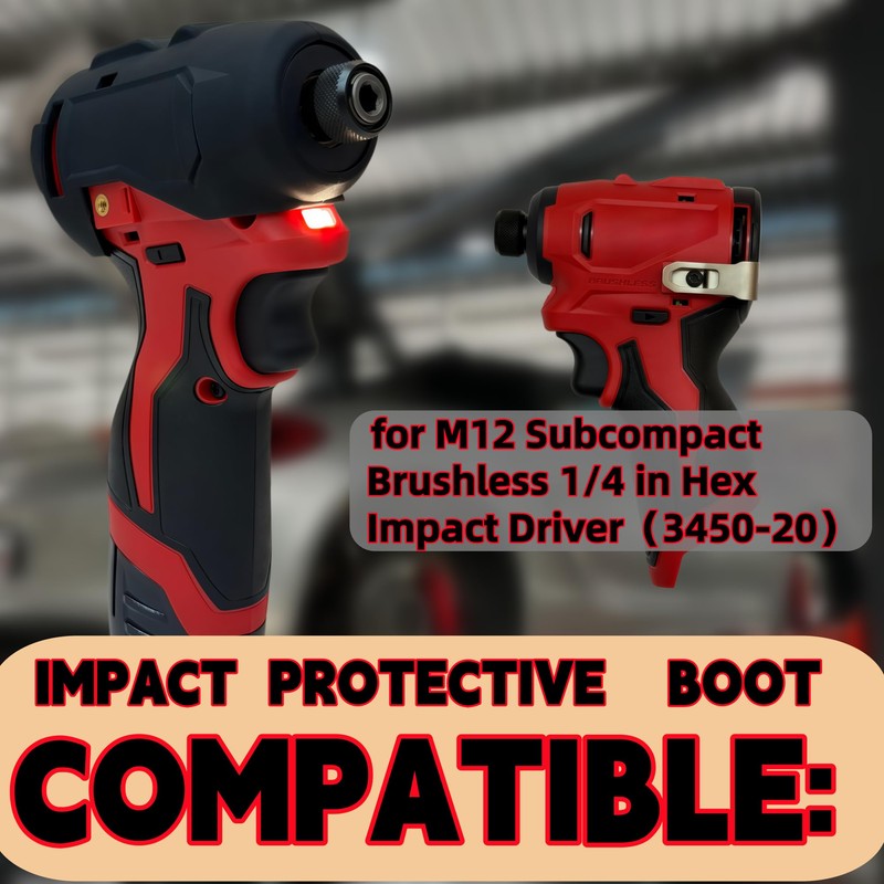 49-16-3450 Protective Boot Fit for M12 fuel 1/4" hex impact
