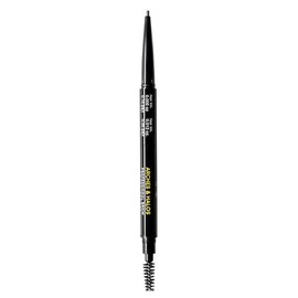 Arches And Halos Polvo y lápiz para definir cejas 2 en 1 - Le da forma y rellena las cejas para un estilo natural - Fórmula en polvo de textura suave - Doble punta con brocha - Castaño oscuro - 0.48 G