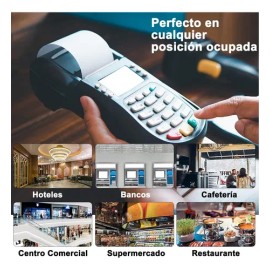 80 Rollos De Papel Termico Etiqueta 57x30mm Impresora Ticket                                                                                          