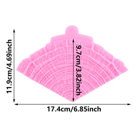 XMOLDNMS Baumstumpf Silikonformen Baumrinde Fondantform Holzrinde Fondant Abdruckmatte für Kuchendekoration Cupcake Topper Candy Gum Paste Schokolade Polymer Clay