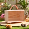 Kidemlra Guinea Pig Carrier, Small Pet Carrier, Portable Travel Carrier
