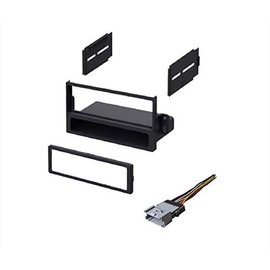 Single DIN Car Stereo Install Kit and Wire Harness Made for Saturn- 2003 Ion, 2000-2005 L Series, 2000-2002 S Series, 2002-2003 Vue