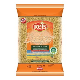 Reis Coarse Bulgur, Wheat Berries, Bulgur Wheat for Pilafs, Meals & Soups, Healthy Pantry Staples, Turkish Grocery Foods, High Fiber & Protein Cereal, Whole Grain Bag, Vegan, Halal, 2.2 Lb (1000g)