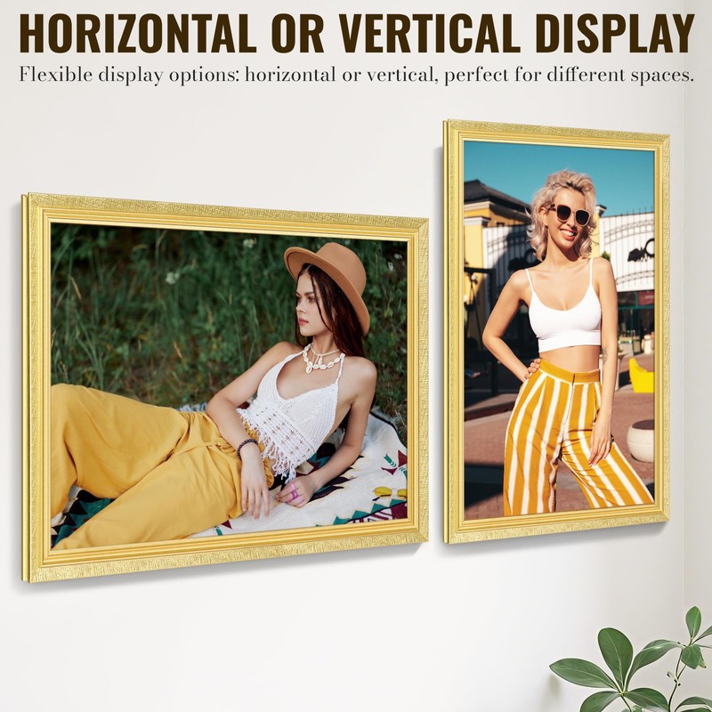 20x30 Frame, Ornate Embossed Gold Poster Frames
