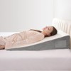 Vekkia 34" Extra-Long Wedge Pillow, Back & Arm Support, Bed