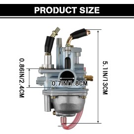 pccmotor CARBURETOR FOR Polaris Scrambler Predator 50 ATV CA59