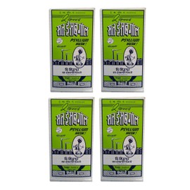 Sat Isabgol 50g - Also Known as Psyllium Husk - Supports Digestive Health Smooth and Effective Relief from Constipation (Pack of 4)