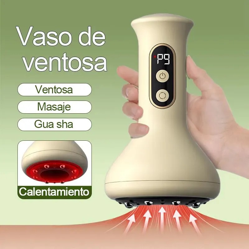 Scraping Eléctrico Profesional Anti Celulitis Ventosa
